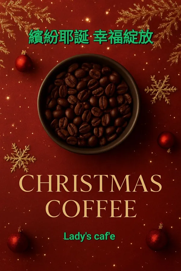 2025 繽紛耶誕幸福綻放🎄(五種半磅咖啡豆組合)